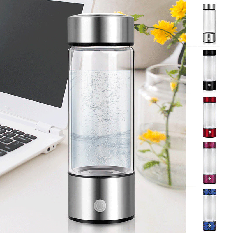 Portable Antioxidant Electric Hydrogen Water Bottle